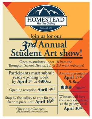 Student Art Show information